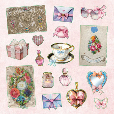 La Petite Coquette Sticker Book - 4 - Peter Pauper Press - Tidformera
