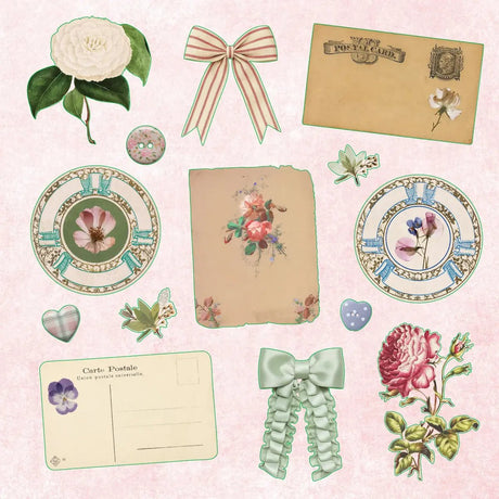 La Petite Coquette Sticker Book - 7 - Peter Pauper Press - Tidformera