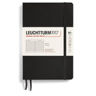 Linjerad skrivbok Lt B6+ Mjuk pärm Black från Leuchtturm1917 - Svart anteckningsbok - Tidformera