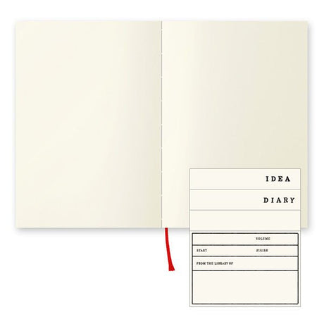 MD Notebook A6 - Olinjerad - 2 - Midori - Tidformera