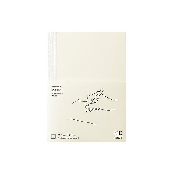MD Notebook A6 - Olinjerad - 1 - Midori - Tidformera
