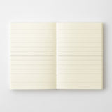 MD Notebook A7 - Linjerad - 3 - Midori - Tidformera