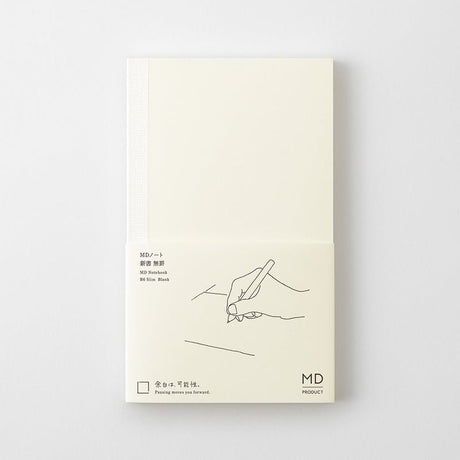 MD Notebook B6 Slim - Blank - 10 - Midori - Tidformera