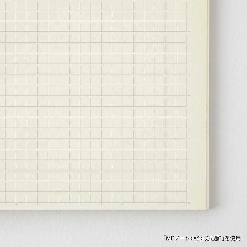 MD Notebook B6 Slim - Grid - 3 - Midori - Tidformera