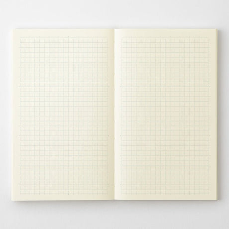 MD Notebook B6 Slim - Grid - 6 - Midori - Tidformera
