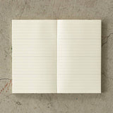 MD Notebook Diary B6 Slim 2026 Monthly Block + Memo - 4 - Midori - Tidformera