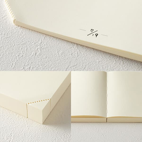 MD Notebook Journal A5 Olinjerad - 368 pages - 5 - Midori - Tidformera