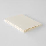 MD Notebook Light - Skrivhäfte - 3 - pack A4 - Linjerad - 4 - Midori - Tidformera