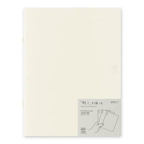 MD Notebook Light - Skrivhäfte - 3 - pack A4 - Linjerad - 1 - Midori - Tidformera