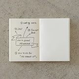 MD Notebook Light - Skrivhäfte - 3 - pack A7 - Olinjerad - 7 - Midori - Tidformera