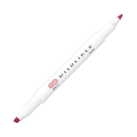 Mildliner Överstrykningspenna - Smoke Red - 1 - Zebra - Tidformera