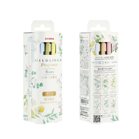 Mildliner Överstrykningspennor - Limited edition - Fragrance - 2 - Zebra - Tidformera