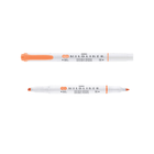 Mildliner Överstrykningspenna - Apricot från Zebra - Orange överstrykningspenna - Tidformera