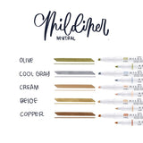 Mildliner Överstrykningspenna - Beige - 3 - Zebra - Tidformera