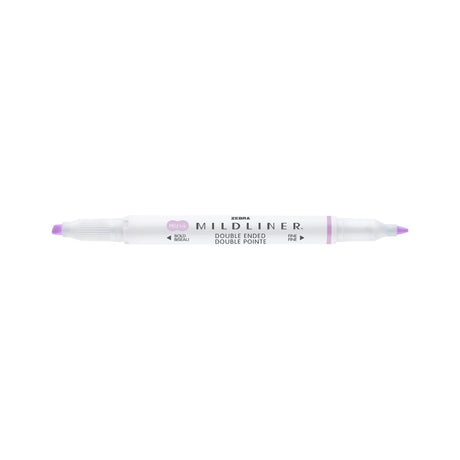 Mildliner Överstrykningspenna - Lilac från Zebra - Lila överstrykningspenna utan lock - Tidformera