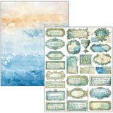 Mixed media book - Edge of the Ocean - 9 - Ciao Bella - Tidformera