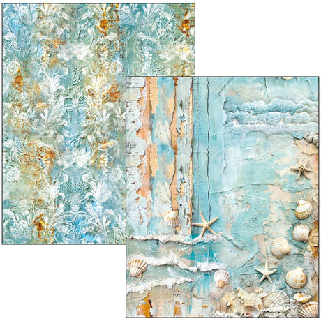 Mixed media book - Edge of the Ocean - 7 - Ciao Bella - Tidformera