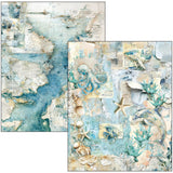 Mixed media book - Edge of the Ocean - 8 - Ciao Bella - Tidformera