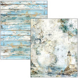Mixed media book - Edge of the Ocean - 4 - Ciao Bella - Tidformera