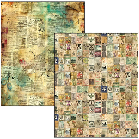 Mixed media book - Journey ahead - 10 - Ciao Bella - Tidformera