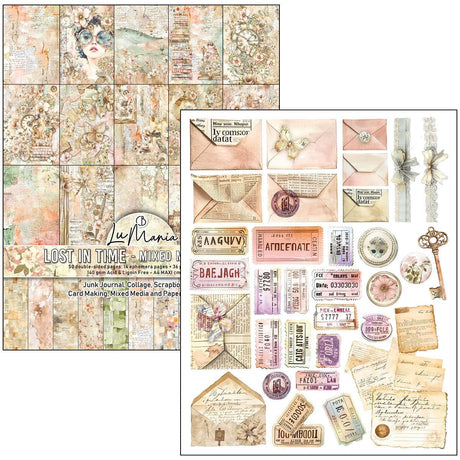 Mixed media book - Lost in Time - 2 - Ciao Bella - Tidformera