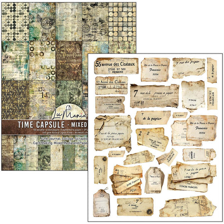 Mixed media book - Time capsule - 2 - Ciao Bella - Tidformera