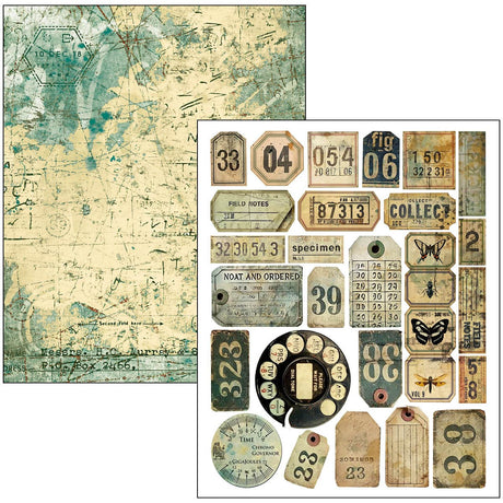Mixed media book - Time capsule - 26 - Ciao Bella - Tidformera