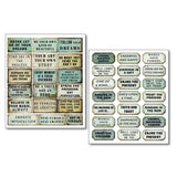 Mixed Media Stickers - 10-pack - Kind Thoughts - 2 - Ciao Bella - Tidformera
