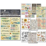 Mixed Media Stickers - 10-pack - The sound of spring - 1 - Ciao Bella - Tidformera