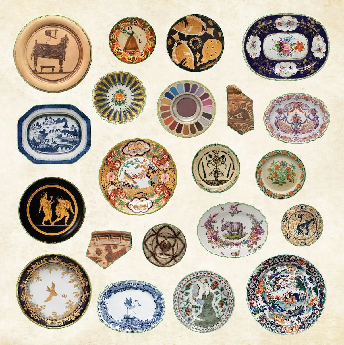 Museum Treasures Sticker book - 3 - Peter Pauper Press - Tidformera