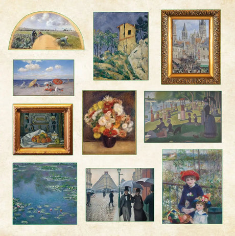 Museum Treasures Sticker book - 7 - Peter Pauper Press - Tidformera