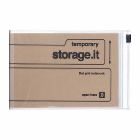 Notebook Storage.it A6 Desk - Dotted - Craft - 1 - Mark's Inc - Tidformera