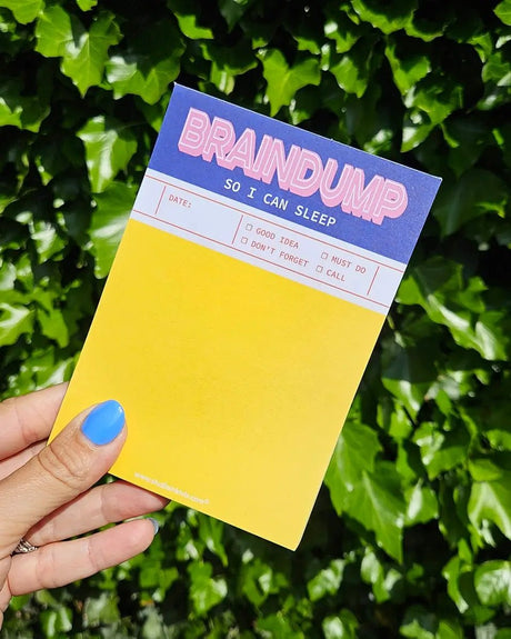 Notepad To Do List A6 - Braindump - 2 - Studio Inktvis B.V - Tidformera