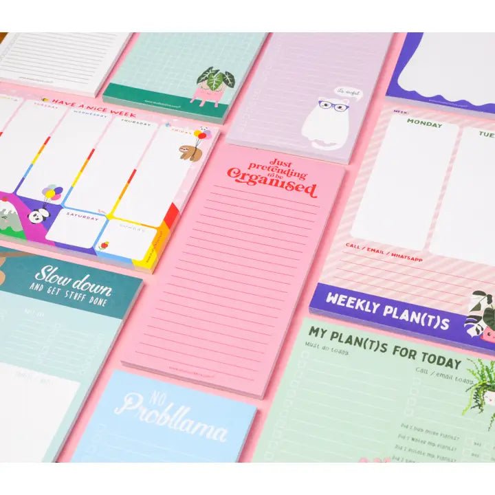 Notepad To Do List - Just Pretending To Be Organised - 2 - Studio Inktvis B.V - Tidformera