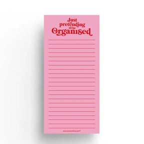 Notepad To Do List - Just Pretending To Be Organised - 1 - Studio Inktvis B.V - Tidformera