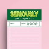 Notepad To Do List - Seriously Long F*@%& List - 6 - Studio Inktvis B.V - Tidformera