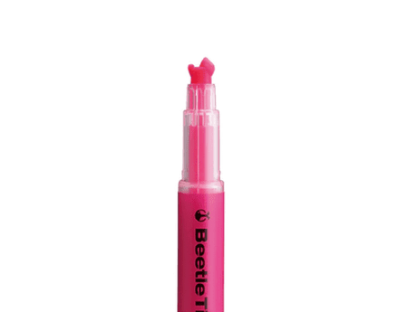 Överstrykningspenna Beetle Tip 3 - way Marker - Pink - 2 - Kokuyo - Tidformera