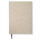 Paperstyle anteckningsböcker A4 Olinjerad Rough Linen 192 s från Paperstyle - Beige anteckningsbok - Tidformera