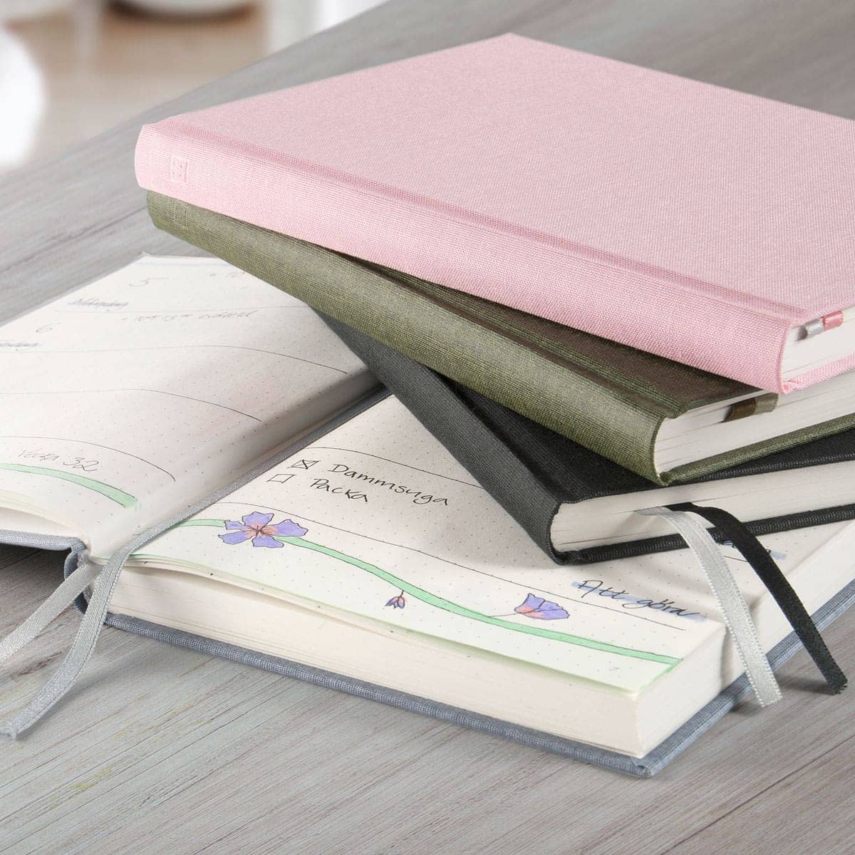 Paperstyle anteckningsböcker Dotted - Misty Green - 5 - Paperstyle - Tidformera