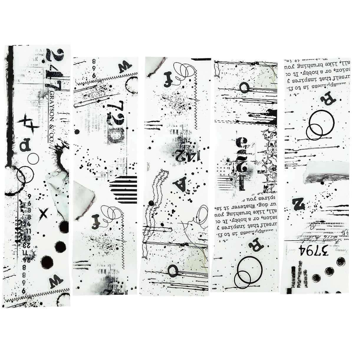 Pet Tape - Juillet X Mic - Threads of Time 70 mm - 1 - MIC & MIM Premium Paper Shop - Tidformera