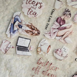 Pet Tape - Lana - 70 mm - A Quiet Goodbye - 5 - Lana's Scrap Shop - Tidformera