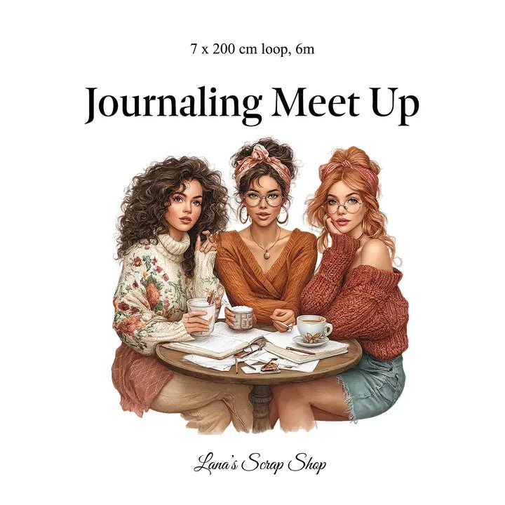 Pet Tape - Lana - 70 mm - Journaling Meet Up - 2 - Lana's Scrap Shop - Tidformera