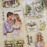 Pet Tape - Lana - 70 mm - Lavender Fields - 5 - Lana's Scrap Shop - Tidformera