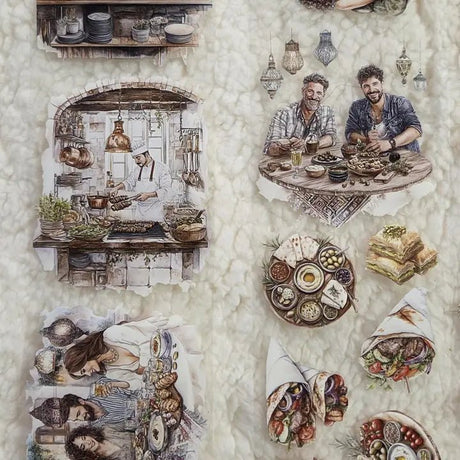Pet Tape - Lana - 70 mm - Table Stories - 4 - Lana's Scrap Shop - Tidformera