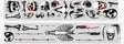 Pet Tape Pre-cut - Jextended X Mic - 70 mm - Grim Findings - 1 - MIC & MIM Premium Paper Shop - Tidformera