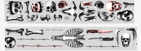 Pet Tape Pre-cut - Jextended X Mic - 70 mm - Grim Findings - 1 - MIC & MIM Premium Paper Shop - Tidformera