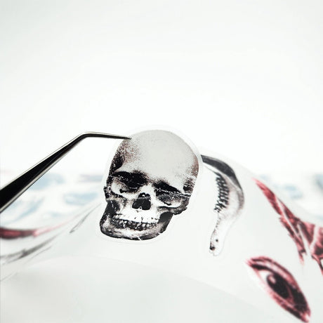 Pet Tape Pre-cut - Jextended X Mic - 70 mm - Grim Findings - 2 - MIC & MIM Premium Paper Shop - Tidformera