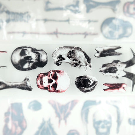 Pet Tape Pre-cut - Jextended X Mic - 70 mm - Grim Findings - 5 - MIC & MIM Premium Paper Shop - Tidformera