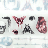 Pet Tape Pre-cut - Jextended X Mic - 70 mm - Grim Findings - 6 - MIC & MIM Premium Paper Shop - Tidformera
