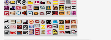 Pet Tape Pre-cut - Mic - 70 mm - Alphabet Soup - 2 - MIC & MIM Premium Paper Shop - Tidformera